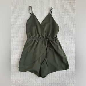 Green Tobi romper (size S)